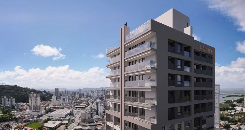 Apartamento na planta com 2 suites bairro fazenda fluxo em 53x com a construtora  cidade de itajaí
