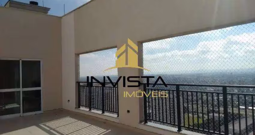 Cobertura no jardim aquarius, 243m² - 3 vagas - 4 dorms - lazer completo