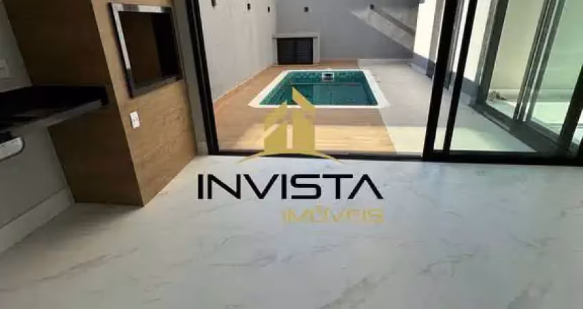 Belíssimo sobrado condomínio rudá- 3 suítes- churrasqueira- piscina- lazer