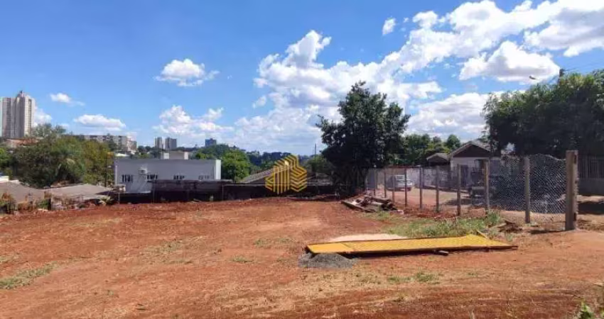 Terreno à venda próximo ao centro, 1209 m² por r$ 800.000 - jardim américa - foz do iguaçu/pr