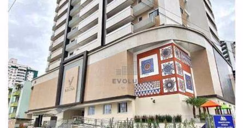Apartamento com 2 dormitórios para alugar, 95 m² por R$ 4.802,00/mês - Campinas - São José/SC