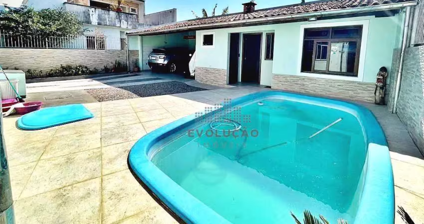 Casa 03 quartos, 01 suíte, piscina - flor de nápolis - santa catarina