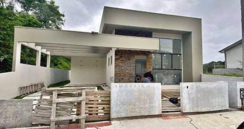 Casa com 3 dormitórios à venda, 108 m² por R$ 735.000,00 - Forquilhas - São José/SC