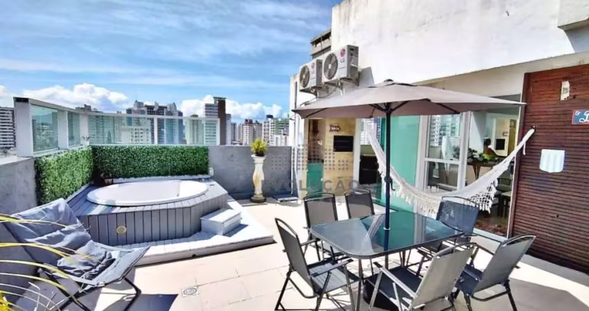 Aceita permuta Cobertura Duplex com 3 dormitórios à venda, 173 m² por R$ 1.450.000 - Campinas - São José/SC