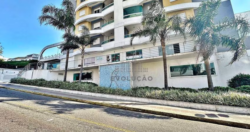 Apartamento com 2 dormitórios para alugar, 85 m² por R$ 3.299,00/mês - Barreiros - São José/SC