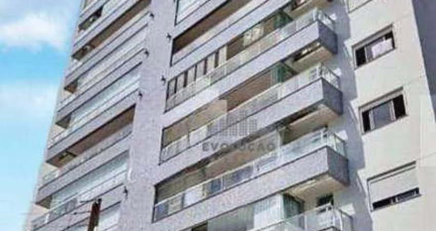 Lindo Apartamento com 3 dormitórios, moveis embutidos de primeira classe à venda, 113 m² - Barreiros - São José/SC