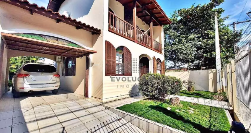 Casa com 4 dormitórios à venda - barreiros - são josé/sc
