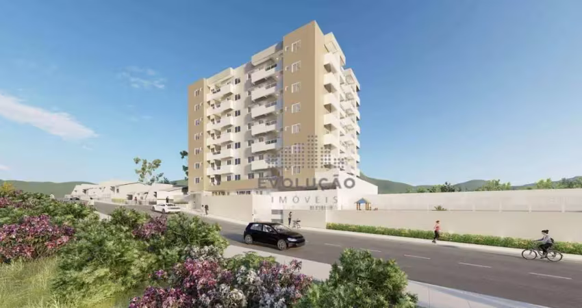 Apartamento com 2 dormitórios à venda, 63 m² por R$ 418.968,00 - Areias - São José/SC