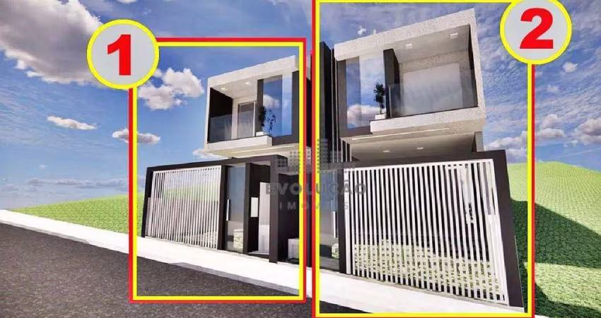 CASA 2 Quartos, 1 Suíte, 2 Vagas - Forquilhas