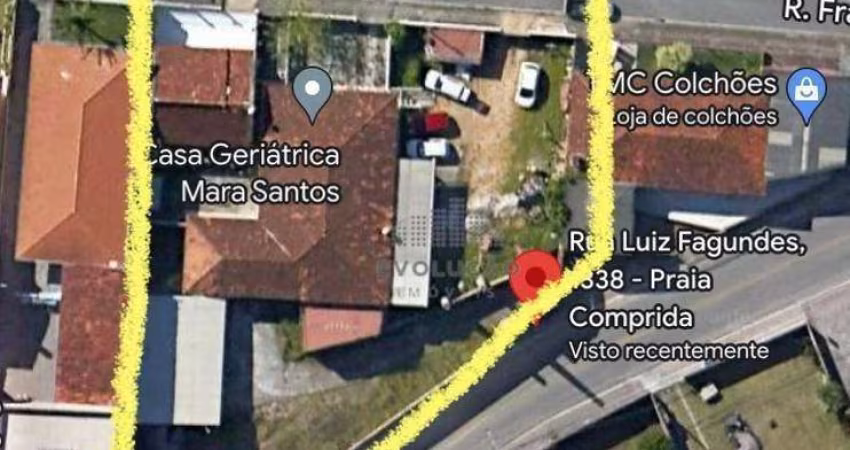 Terreno, comercial e residencial, contendo 1.336,25 metros quadrados de área total, bairro Flor de Nápoles, São José/SC