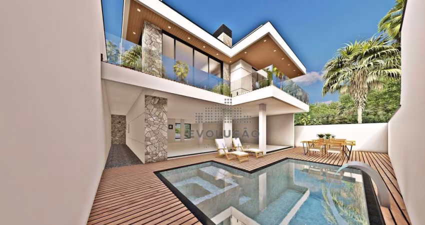 CASA 3 Quartos, 3 Suítes, Piscina, 2 Vagas - Pedra Branca