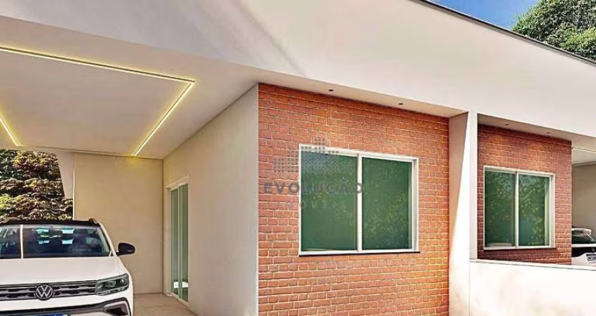CASA 2 Quartos, 1 Suíte, 1 Vaga - Serraria