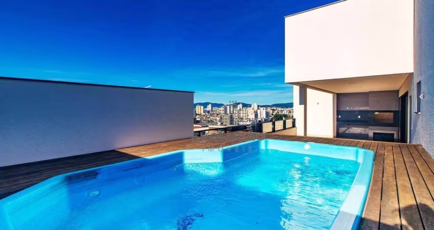 Magnífica Cobertura com 4 Suítes e Piscina privativa, Floresta São José SC