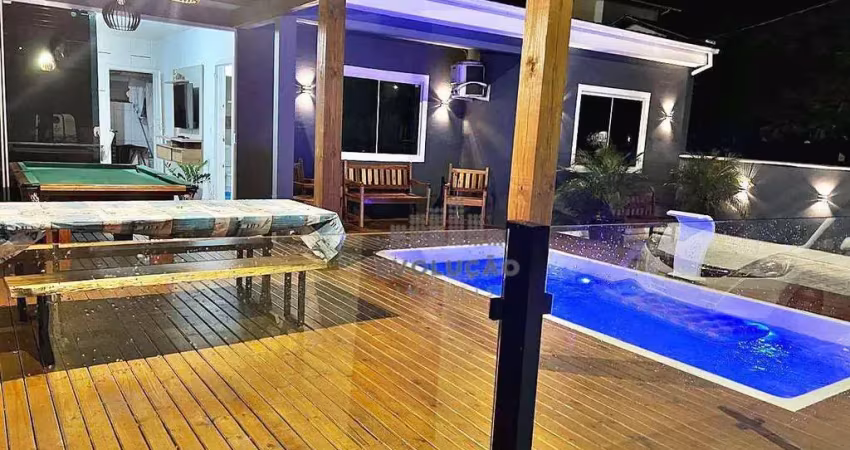 CASA 3 Quartos, Piscina, 1 Vaga - Pinheira