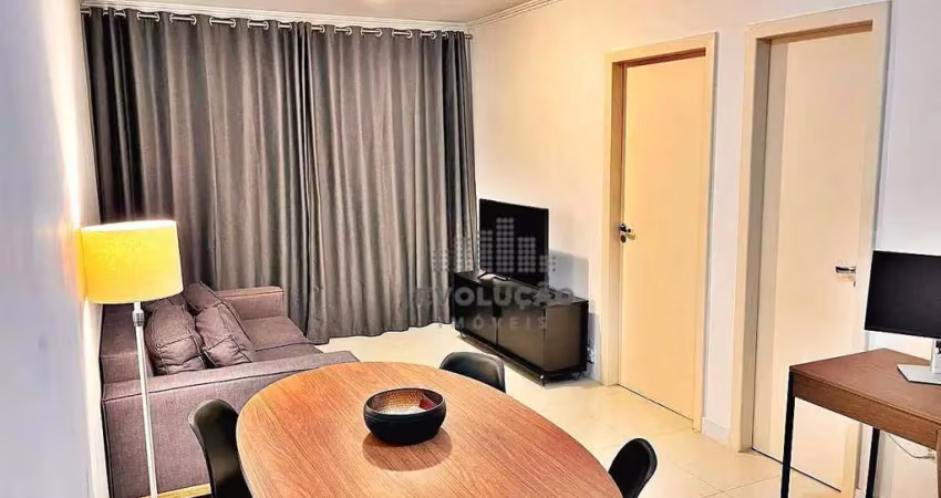 APTO 1 Quarto, 1 Vaga, Semi Mobiliado - Campinas
