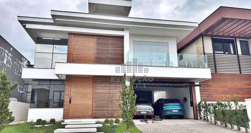 Casa em condomínio fechado com 5 quartos à venda na Rua João Bernardino de Souza, Praia de Fora, Palhoça