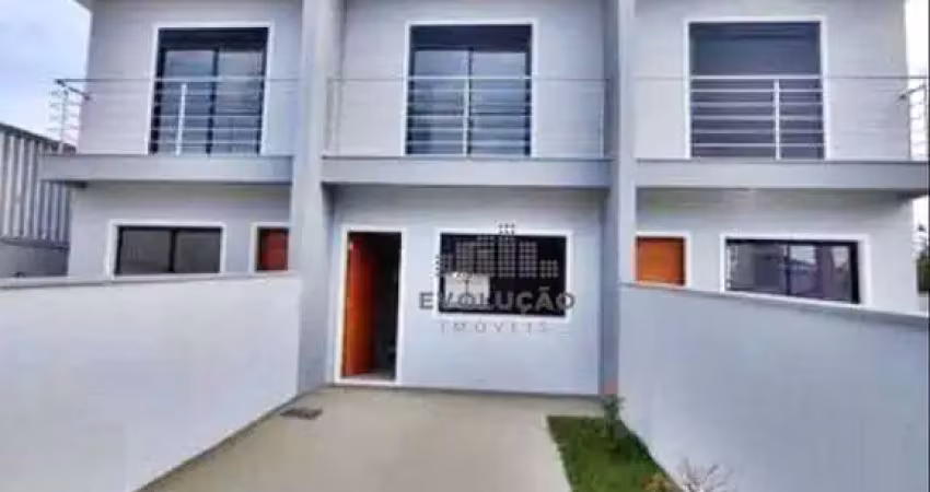 Sobrado 2 quartos, 2 suítes, 2 sacadas, 1 vaga - aririú