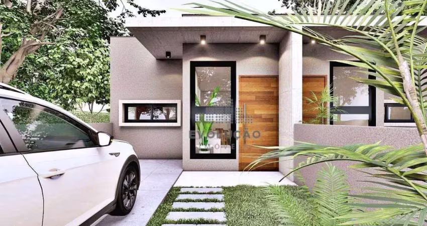Casa com 2 quartos à venda no Forquilhas, São José 