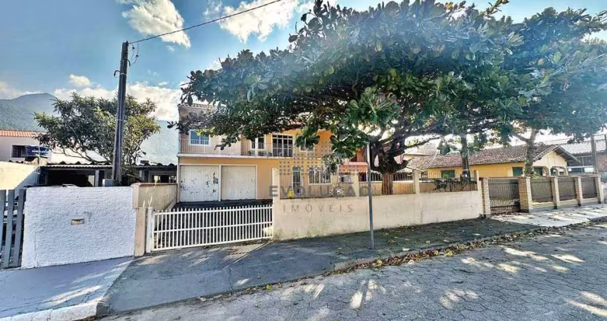 Casa para locação, 4 dormitórios, próximo do mar, amplo terreno, praia de fora, palhoça/sc