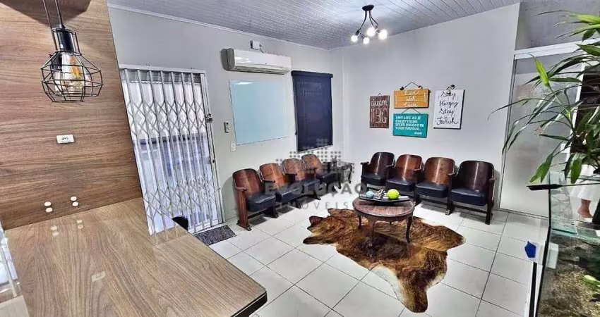 Sala comercial com 3 salas para alugar na Rua Prefeito Dib Cherem, Capoeiras, Florianópolis