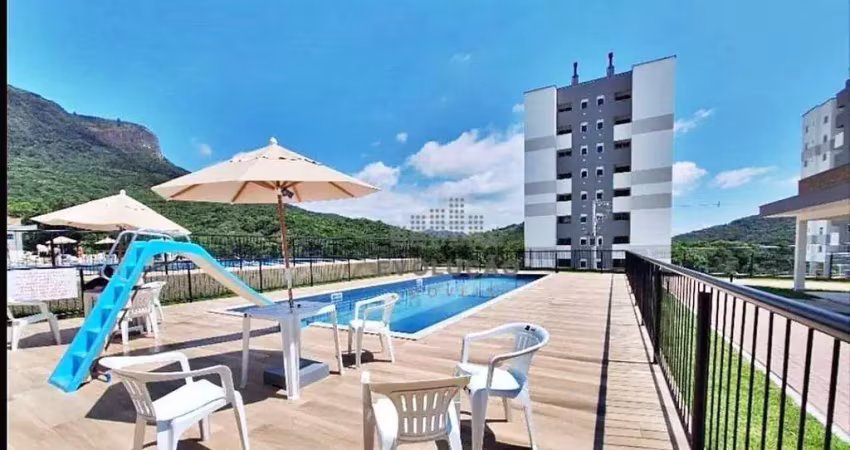 Ótimo apartamento 2 dorms com suíte - cidade universitária pedra branca - palhoça/sc