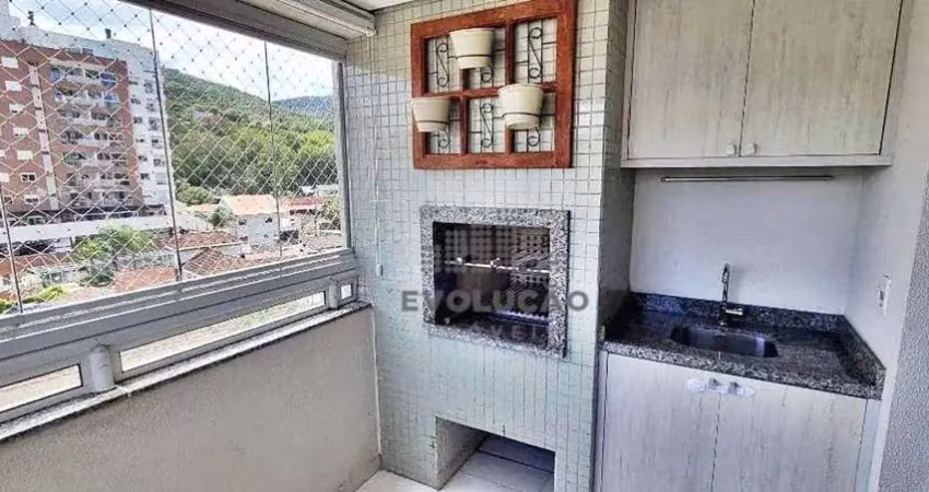Lindo apto 02 dorms com suite, mobiliado, 1 vaga - itacorubi