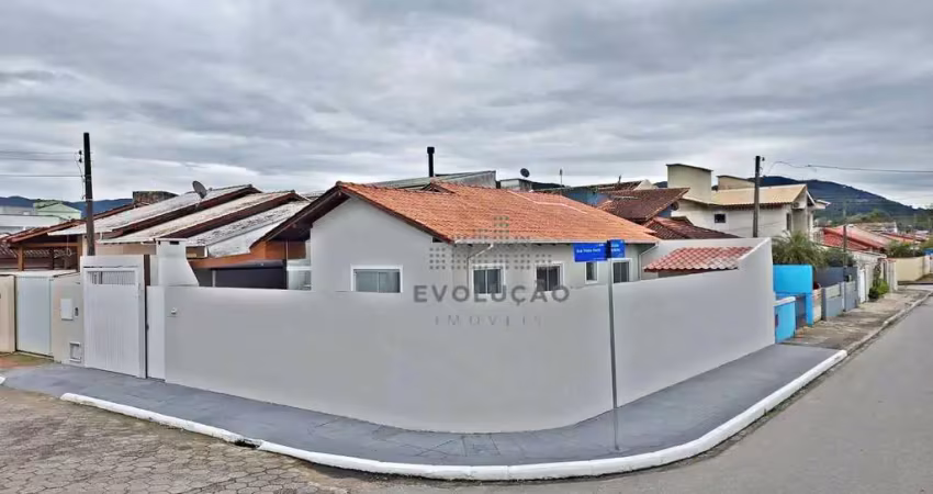 Casa de esquina, reformada, 02 dorms - forquilhas - são josé/sc
