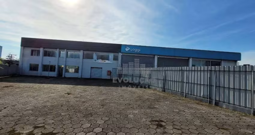 Barracão / Galpão / Depósito com 2 salas para alugar na Rodovia BR-101, Barreiros, São José