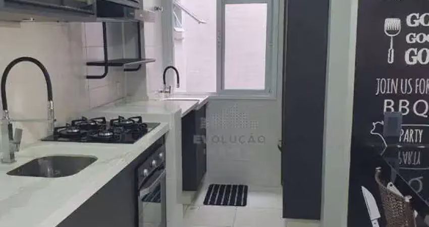 Apto 2 dorms, móveis planejados, 1 vaga - serraria, são jose sc