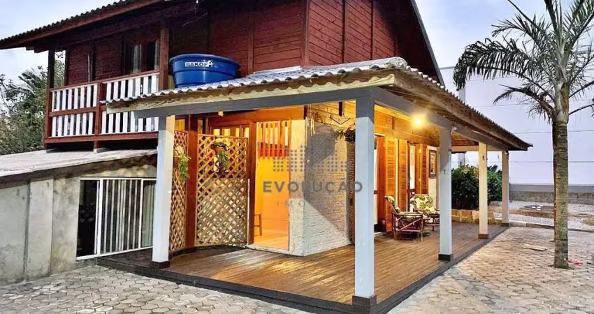 Casa com 2 dormitórios - areias de baixo - governador celso ramos/sc