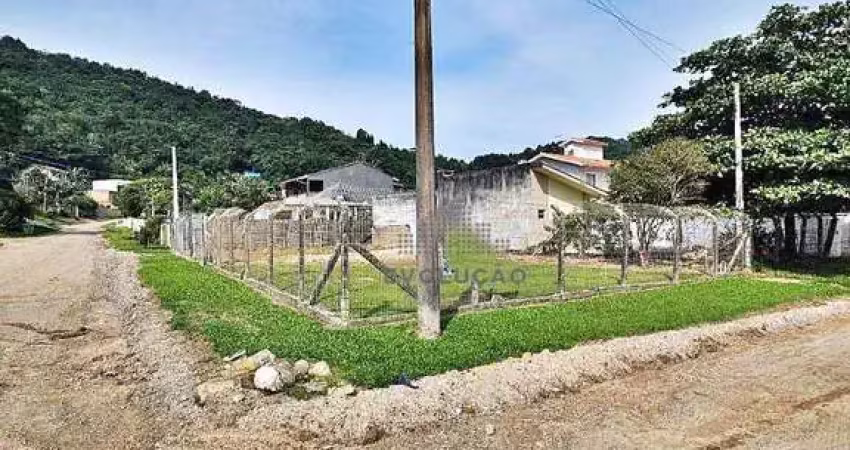 Terreno de esquina à venda, 312 m² - praia de fora - palhoça/sc