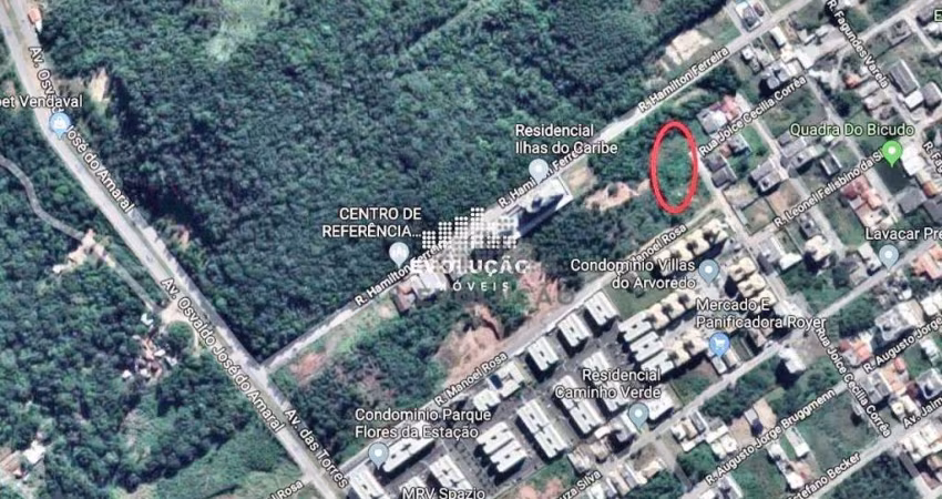 Terreno em Areias com 3.392 m² - São José SC