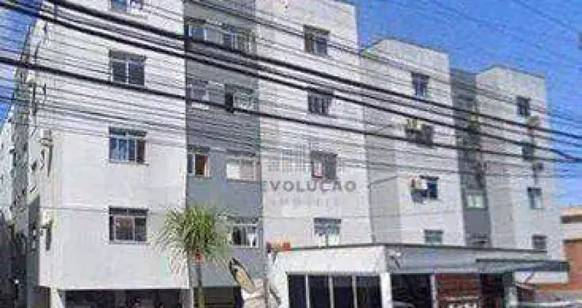 Apartamento com 2 dormitórios para alugar, 60 m² - ipiranga - são josé/sc