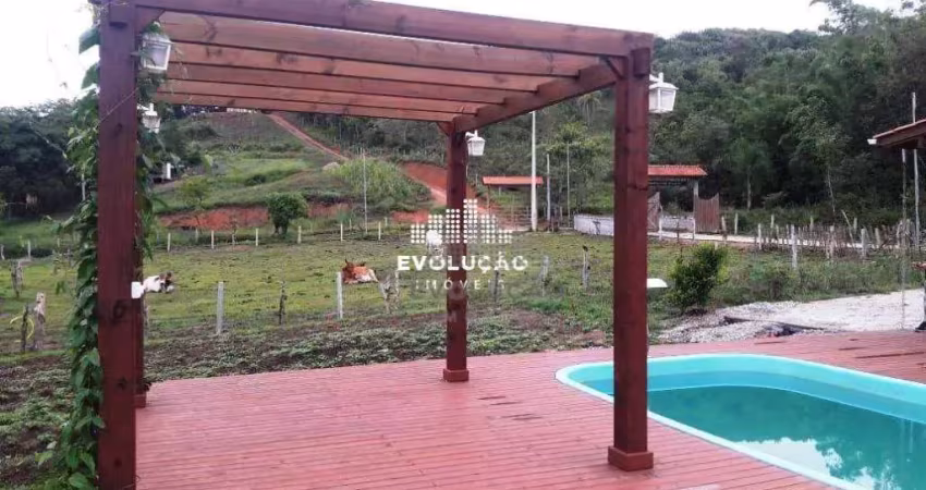 Sítio com 3 dormitórios à venda -fazenda - biguaçu/sc
