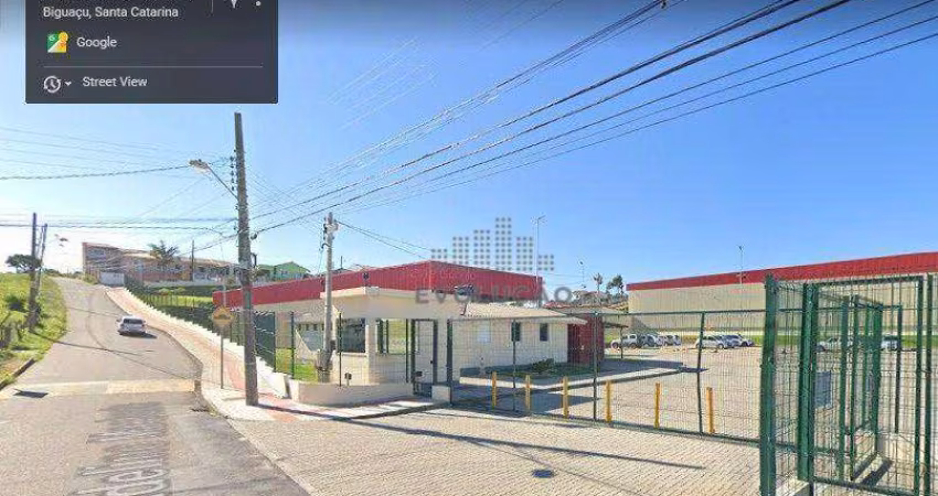 Excelente Terreno com 6.184,22 m² de área total, com viabilidade para edificação multi-familiar, Bom Viver, Biguaçú/SC