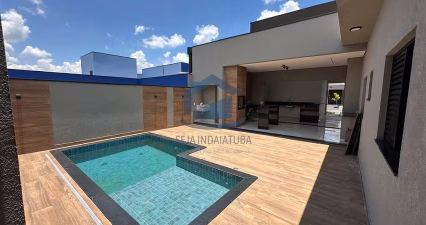 Casa em condomínio fechado com 3 quartos à venda na Rua Feliciano Martins Tamajo, 357, Residencial Milano, Indaiatuba