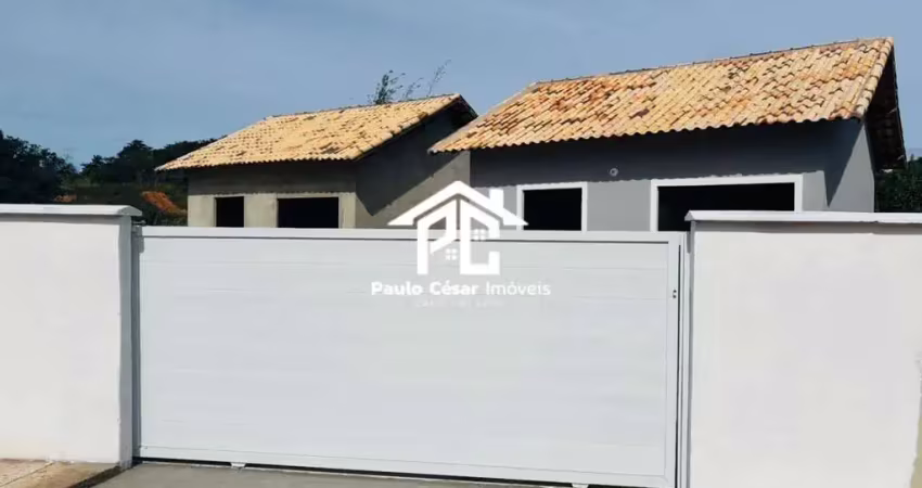 Imperdível: casa à venda em araruama-rj, bairro itatiquara1 quarto, sala, banheiro, garagem e quintal!45m² de areanão perca essa oportunidade!