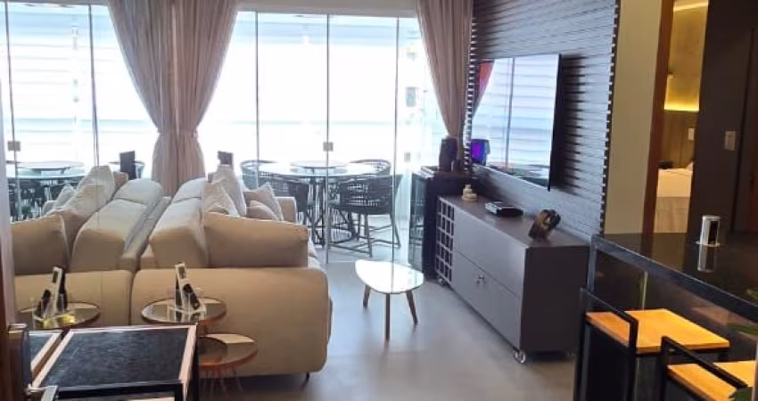quarto e sala em Ondina, vista mar lateral, mobiliado e decorado