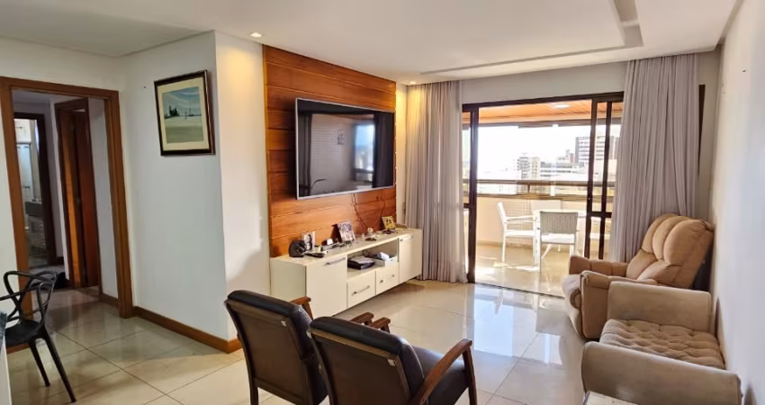 Apartamento Pituba, Tati Moreno, vista mar,  3/4 com 2 suítes  e 3 vagas