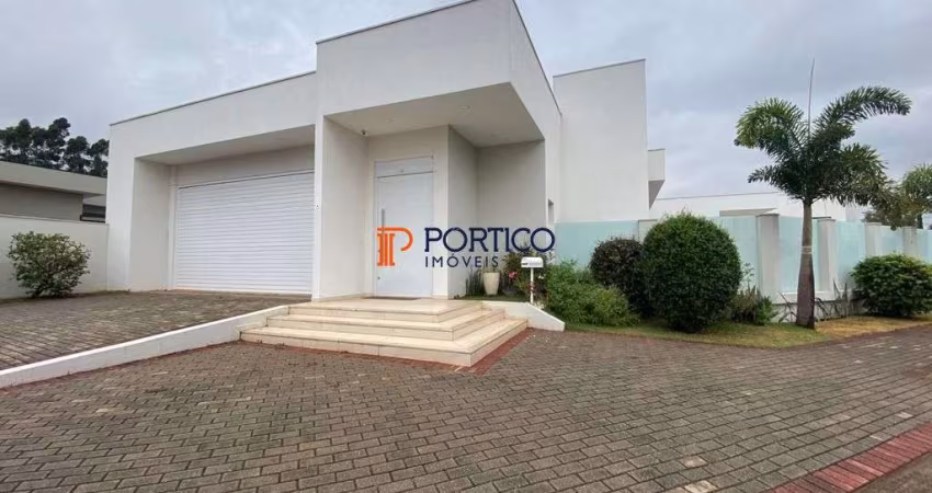 Casa térrea com 3 dormitórios, 3 suítes, 3 salas, cozinha, piscina, espaço gourm