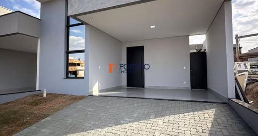 Casa térrea com 3 suítes e piscina à venda no Residencial Lírios em Paulínia!