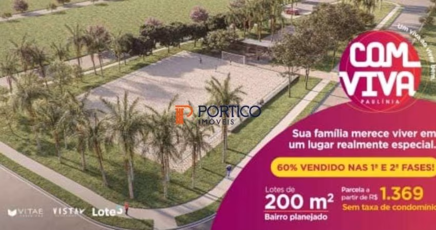 Terrenos à venda, Paulínia, João Aranha, São Paulo, investimento imobiliário