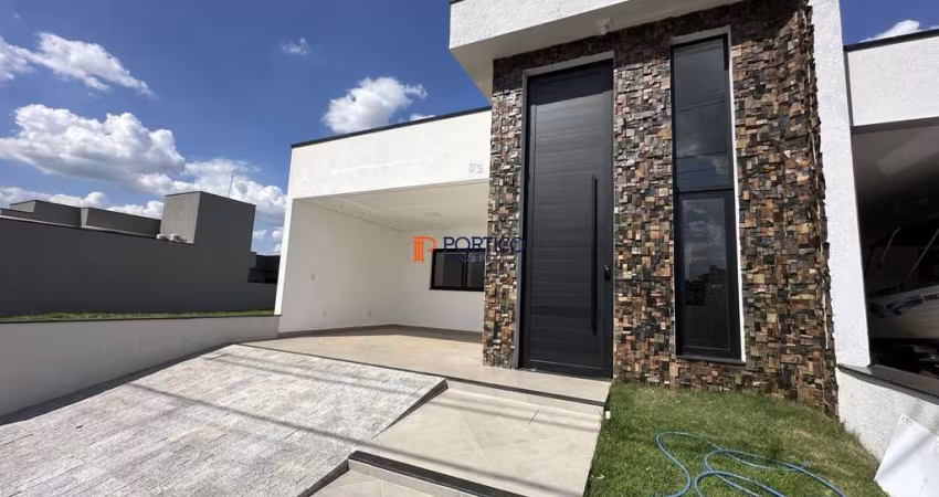 Casa com 3 suítes e piscina no Terras da Estância Paulínia.
