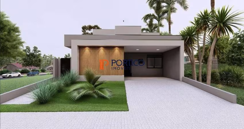 Casa Térrea com 3 Suítes + Piscina - Santorini - Paulínia