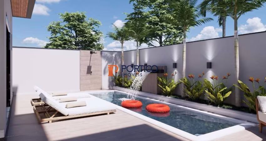 Casa térrea com piscina à venda no Real Park Sumaré!
