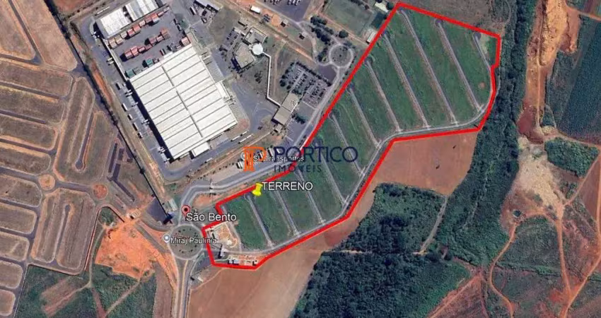 Terreno à venda com 200m² no condomínio villagio em paulínia/sp.