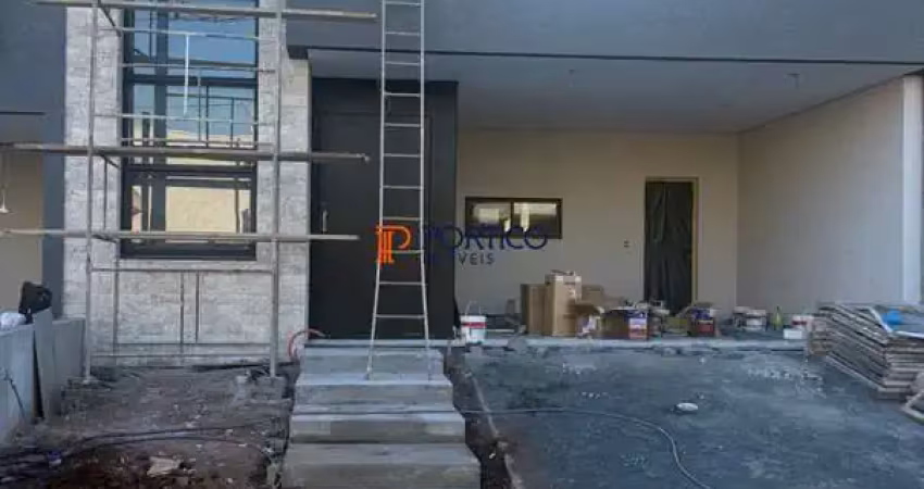 Casa nova com 3 dormitórios e área gourmet no jardim dos lírios
