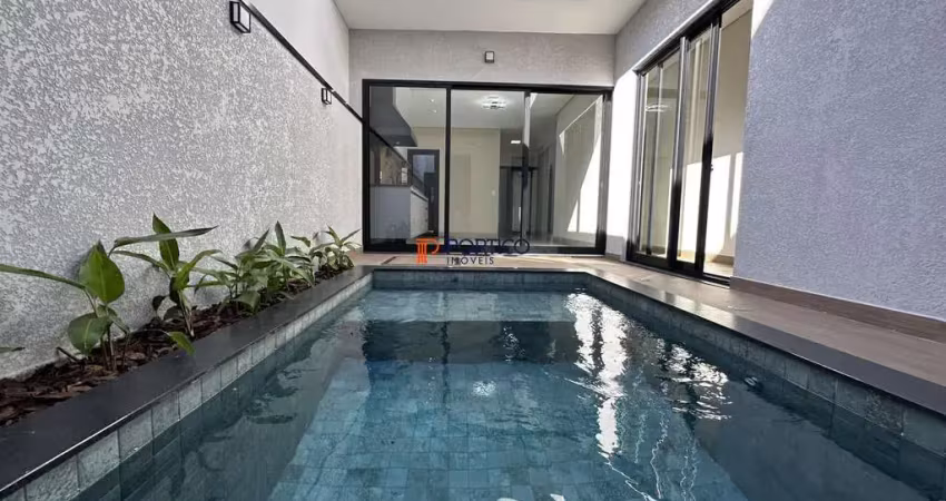 Casa térrea nova à venda em condomínio fechado – paulínia/sp!