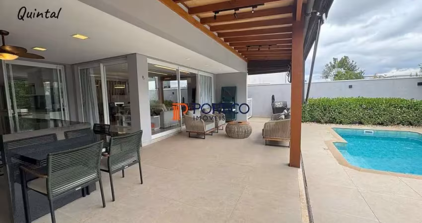 Sobrado com 3 suítes e piscina à venda em terras do cancioneiro - paulínia