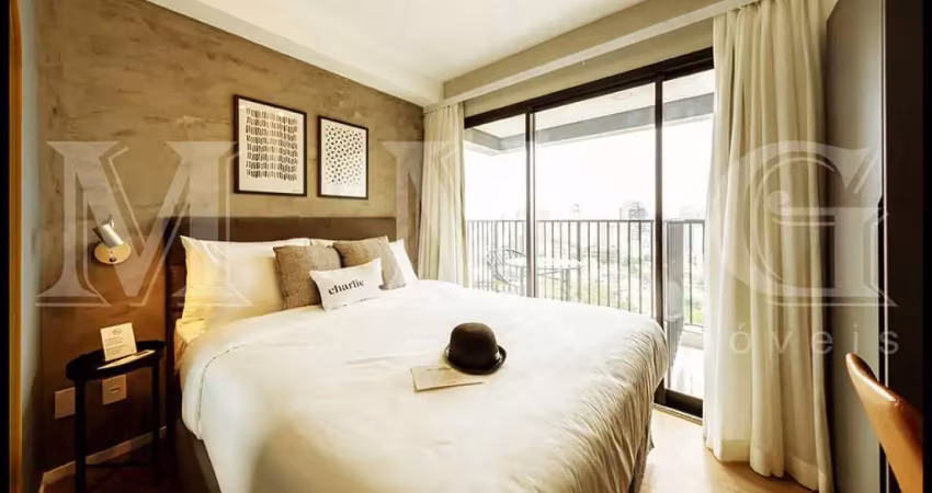 Apartamento com 1 quarto e 1 banheiro para alugar, 26 m² por r$ 4.500,00 mobiliado.
